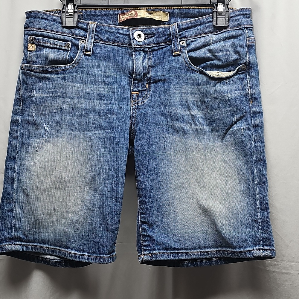Big Star Low Rise Fit Dark Blue Jean Shorts - Picture 9 of 14